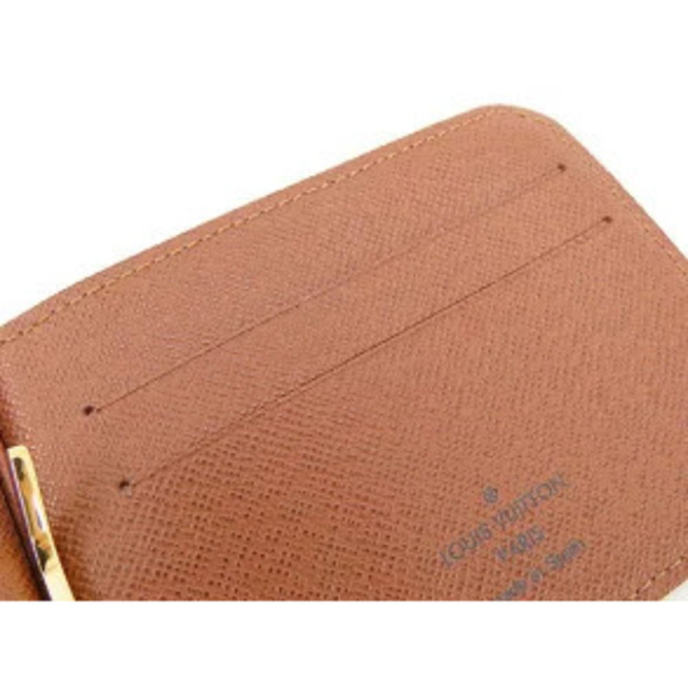 Louis Vuitton Monogram Portefeuille Pince Bi fold Wallet Money Clip Compact - Picture 8 of 9